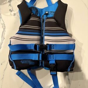 Body Glove Kids Black and Blue Swim Vest